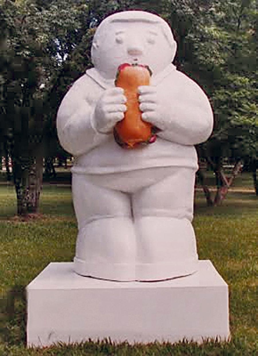 monumento sanguche de milanesa