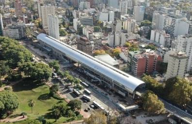 Obras viaducto Mitre