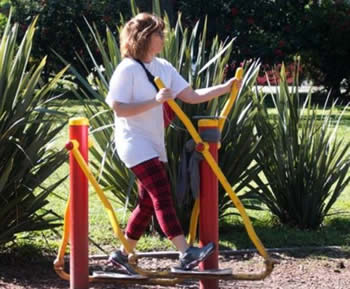 Aerobic en plazas 