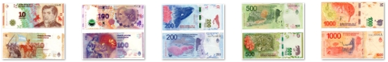 billetes pesos argentinos