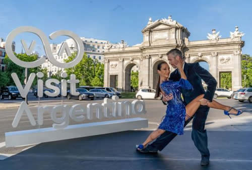 Mora Godoy baila el tango en Madrid