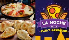 noche de la pizza y la empanada