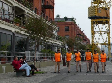 seguridad en Puerto Madero