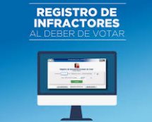 Registro de infractores