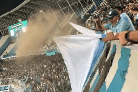 cenizas del crematorio en cancha de Racing