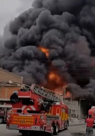 Incendio en Avellaneda