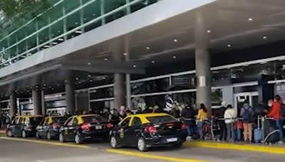 Taxis en Aeroparque