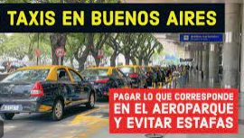 Taxis en aeroparque