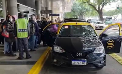 Taxis en Aeroparque