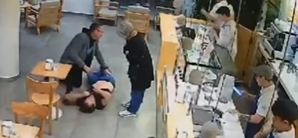 Herido en heladeria