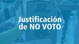 Justificacion no voto