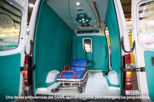 Ambulancias para transtornos psiquiatricos