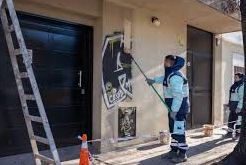 Frentes vandalizados