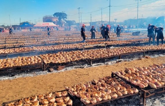 Parrillas pollos