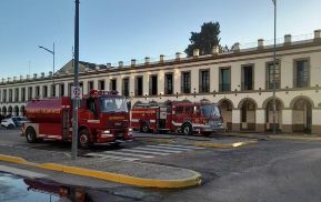 Incendio en museo de Luján